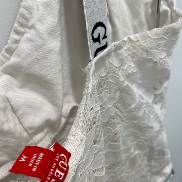 Guess White Lace Bodysuit - Picture 2 of 6